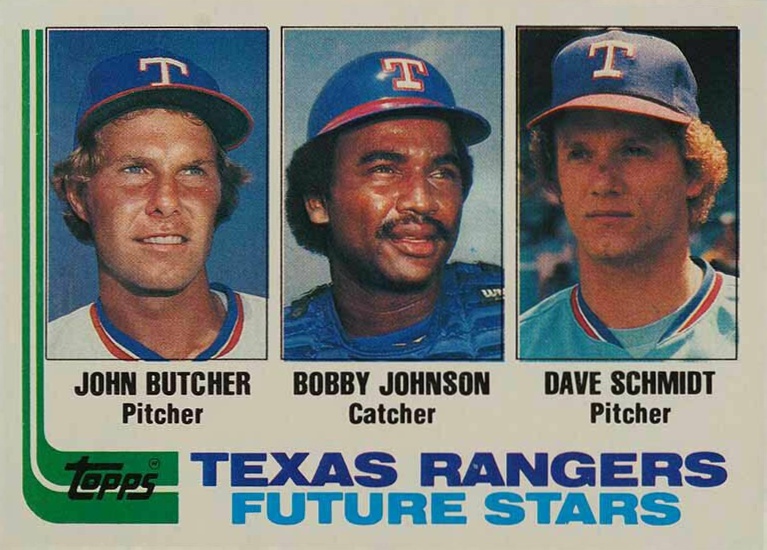 1982 Topps Rangers Future Stars #418 Baseball Card