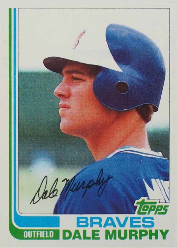 1982 Topps Dale Murphy #668 Baseball Card