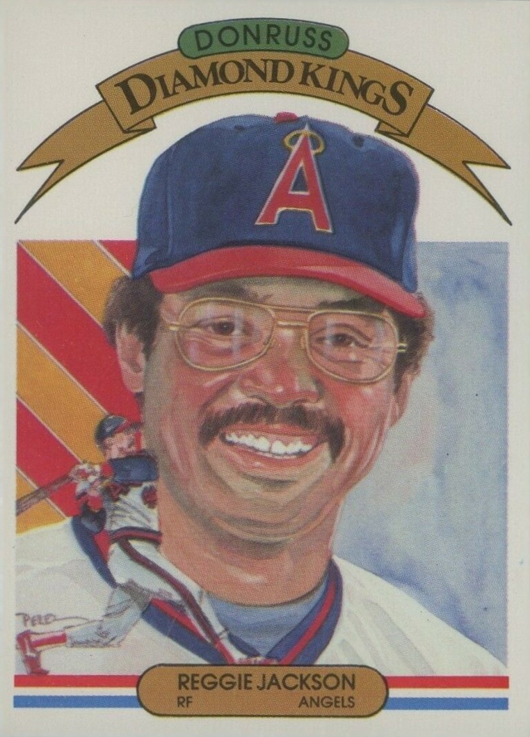 1983 Donruss Reggie Jackson #3 Baseball Card