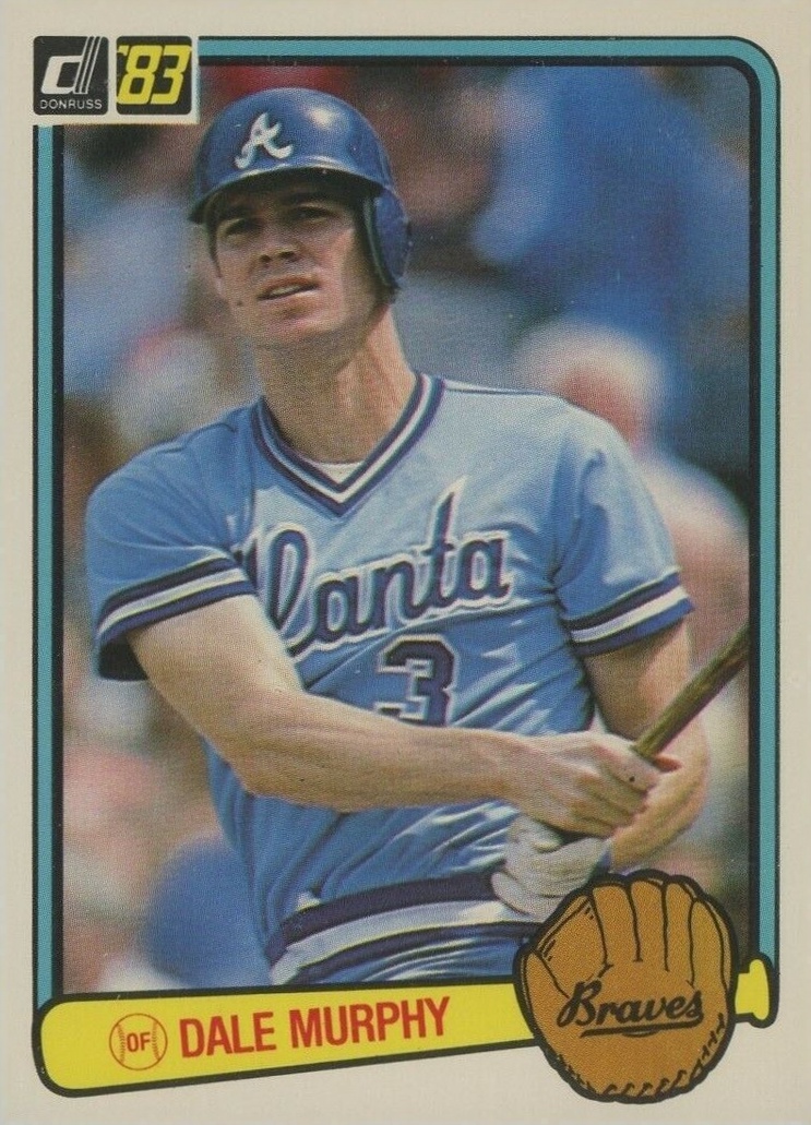 1983 Donruss Dale Murphy #47 Baseball Card