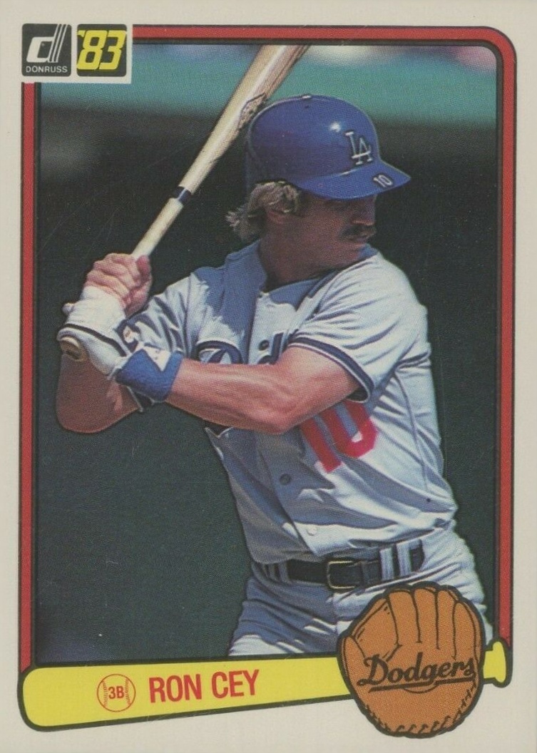 1983 Donruss Ron Cey #84 Baseball Card