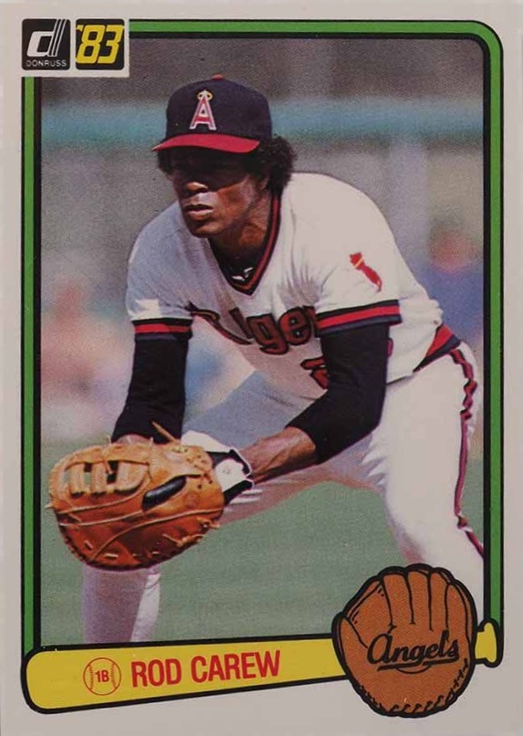 1983 Donruss Rod Carew #90 Baseball Card
