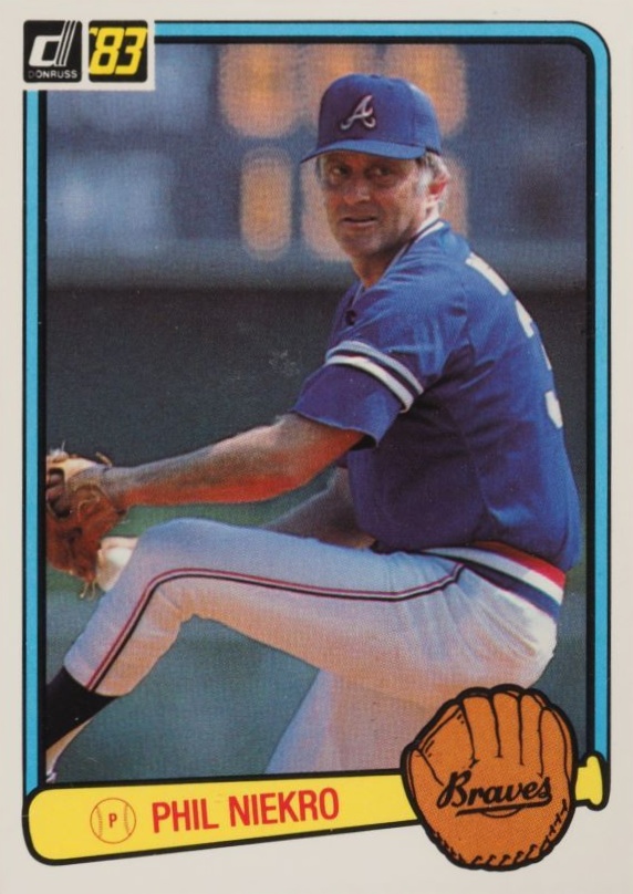 1983 Donruss Phil Niekro #97 Baseball Card