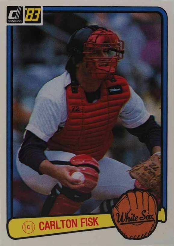1983 Donruss Carlton Fisk #104 Baseball Card
