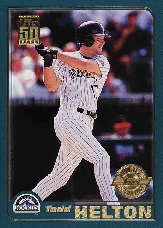 2001 Topps Todd Helton #255 Baseball Card