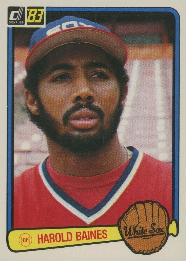 1983 Donruss Harold Baines #143 Baseball Card