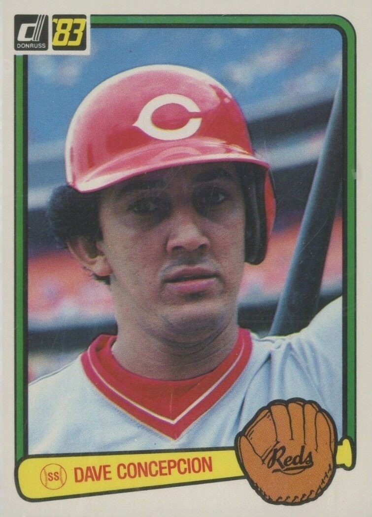 1983 Donruss Dave Concepcion #148 Baseball Card