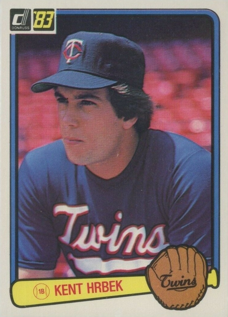 1983 Donruss Kent Hrbek #179 Baseball Card