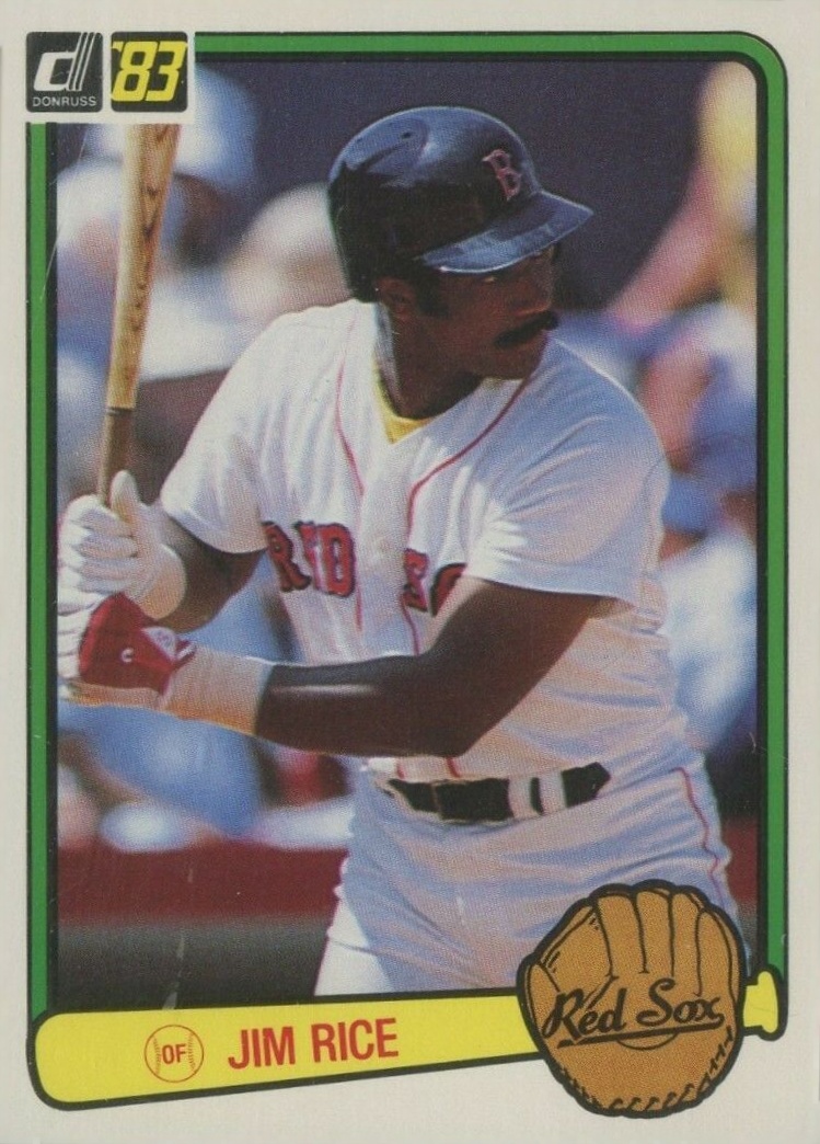 1983 Donruss Jim Rice #208 Baseball Card
