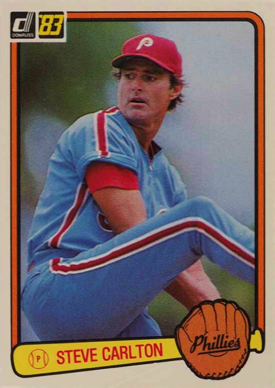 1983 Donruss Steve Carlton #219 Baseball Card