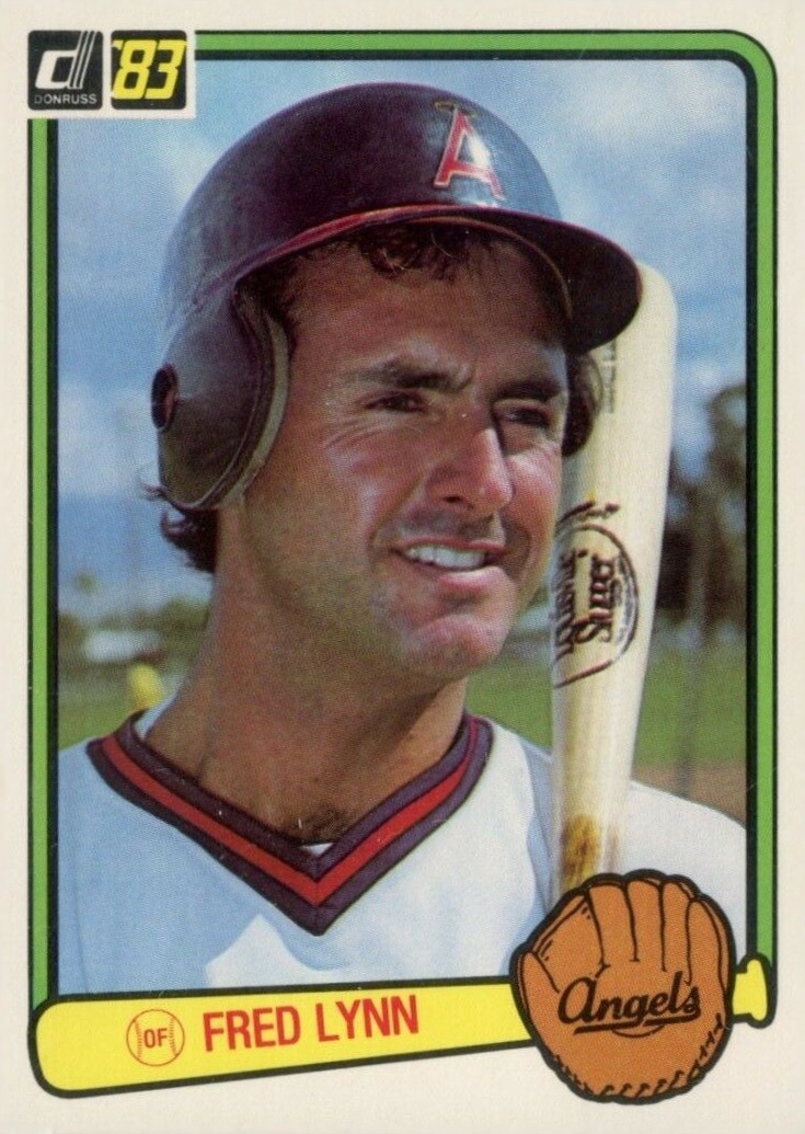 1983 Donruss Fred Lynn #241 Baseball Card