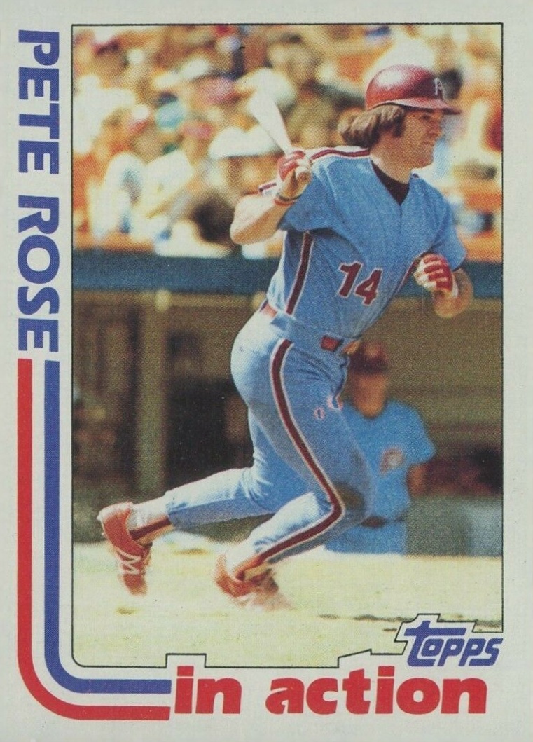1982 Topps Pete Rose #781 Baseball Card