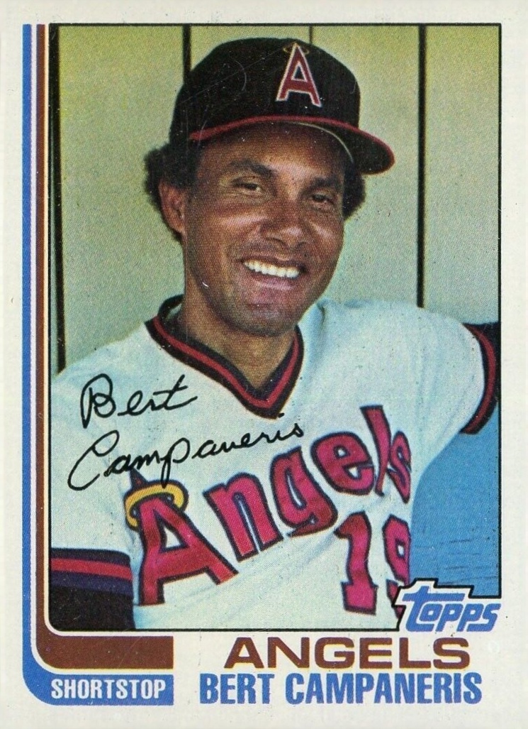 1982 Topps Bert Campaneris #772 Baseball Card