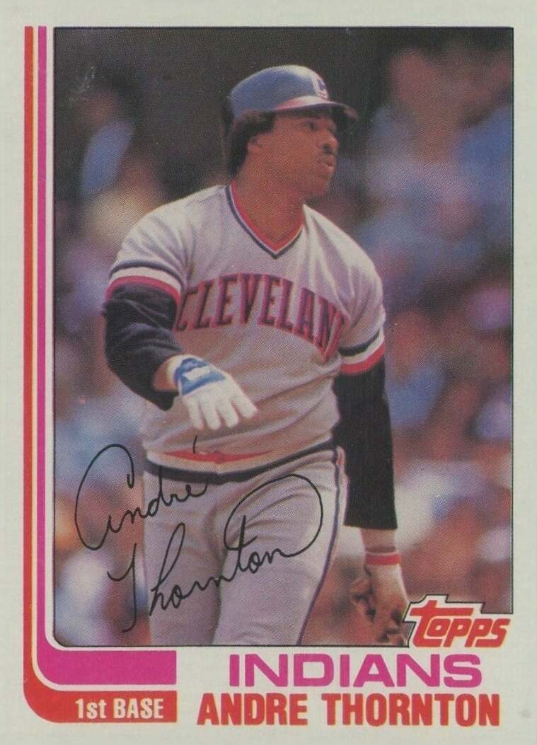 1982 Topps Andre Thornton #746 Baseball Card