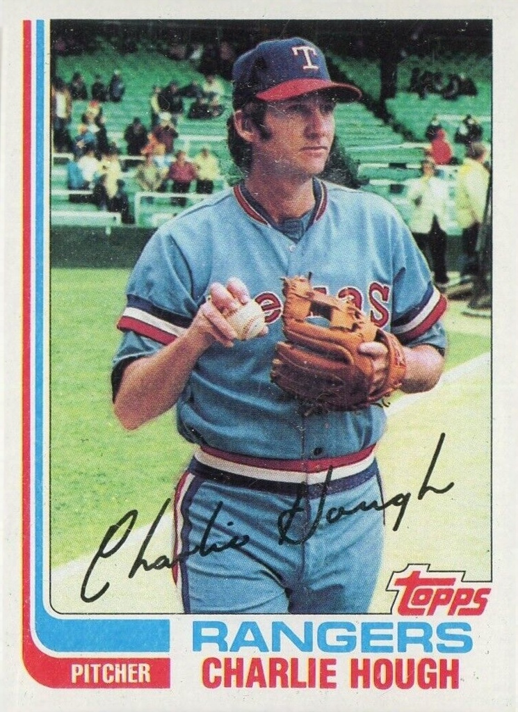 1982 Topps Charlie Hough #718 Baseball Card
