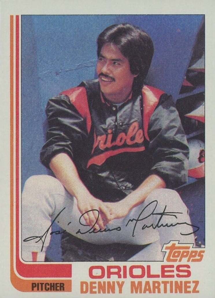 1982 Topps Denny Martinez #712 Baseball Card