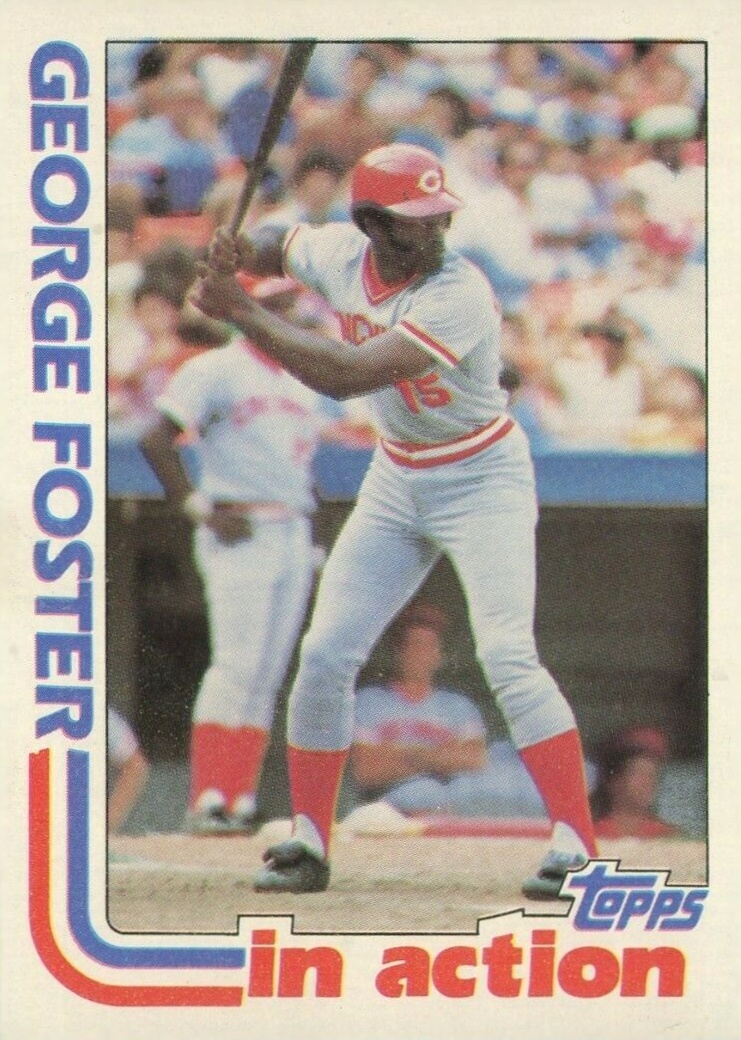1982 Topps George Foster #701 Baseball Card