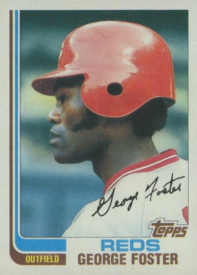 1982 Topps George Foster #700 Baseball Card