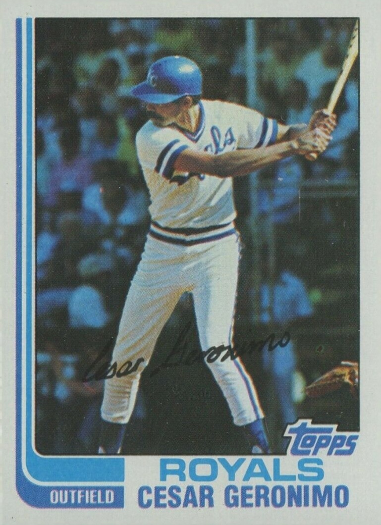 1982 Topps Cesar Geronimo #693 Baseball Card