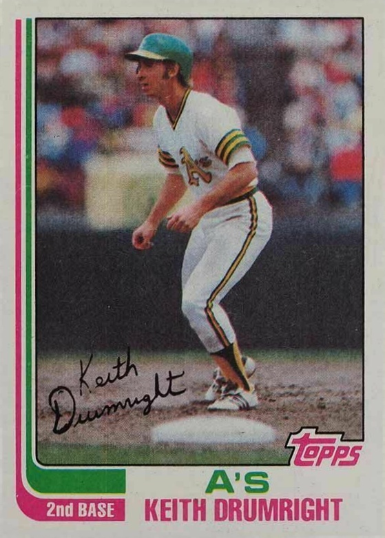 1982 Topps Keith Drumright #673 Baseball Card