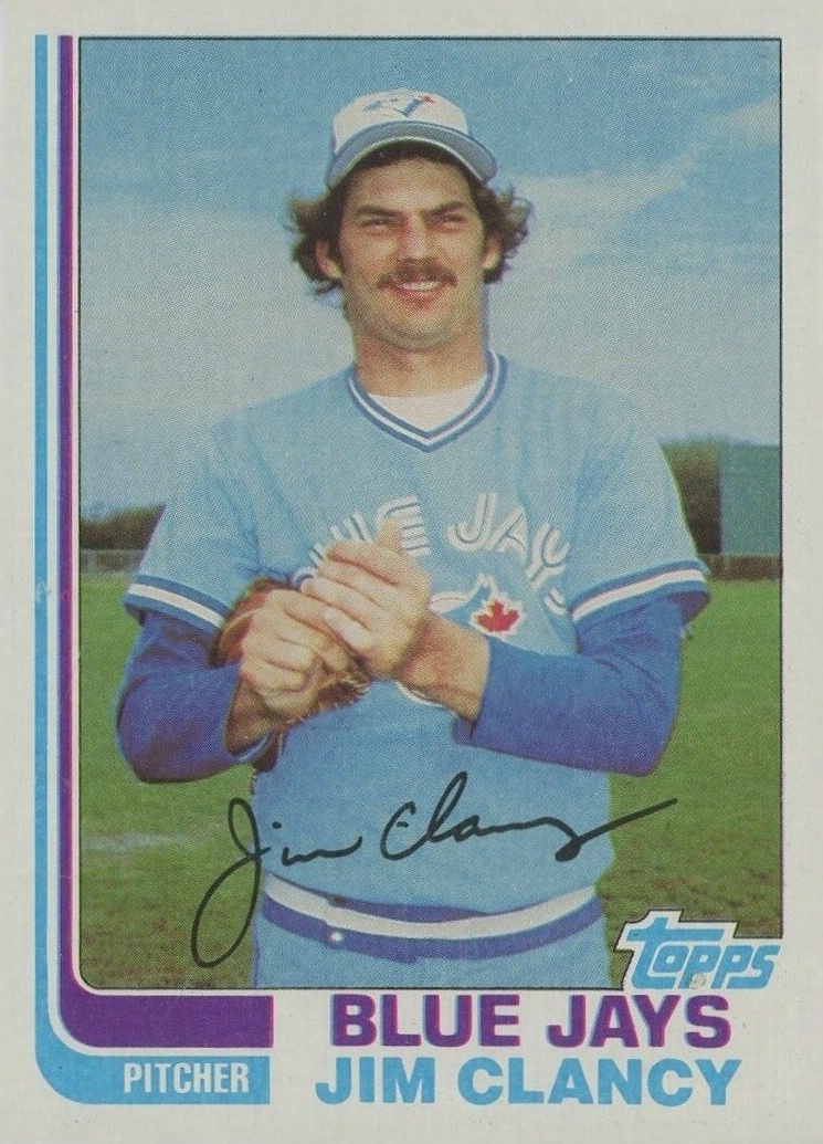 1982 Topps Jim Clancy #665 Baseball Card