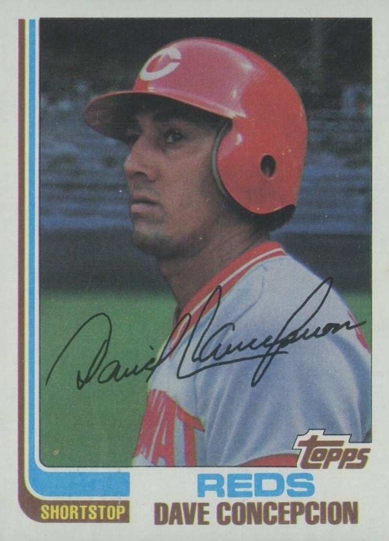 1982 Topps Dave Concepcion #660 Baseball Card