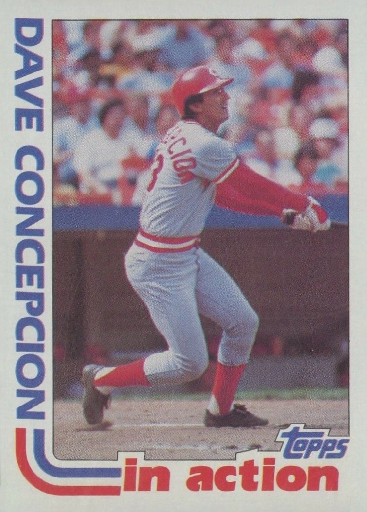 1982 Topps Dave Concepcion #661 Baseball Card