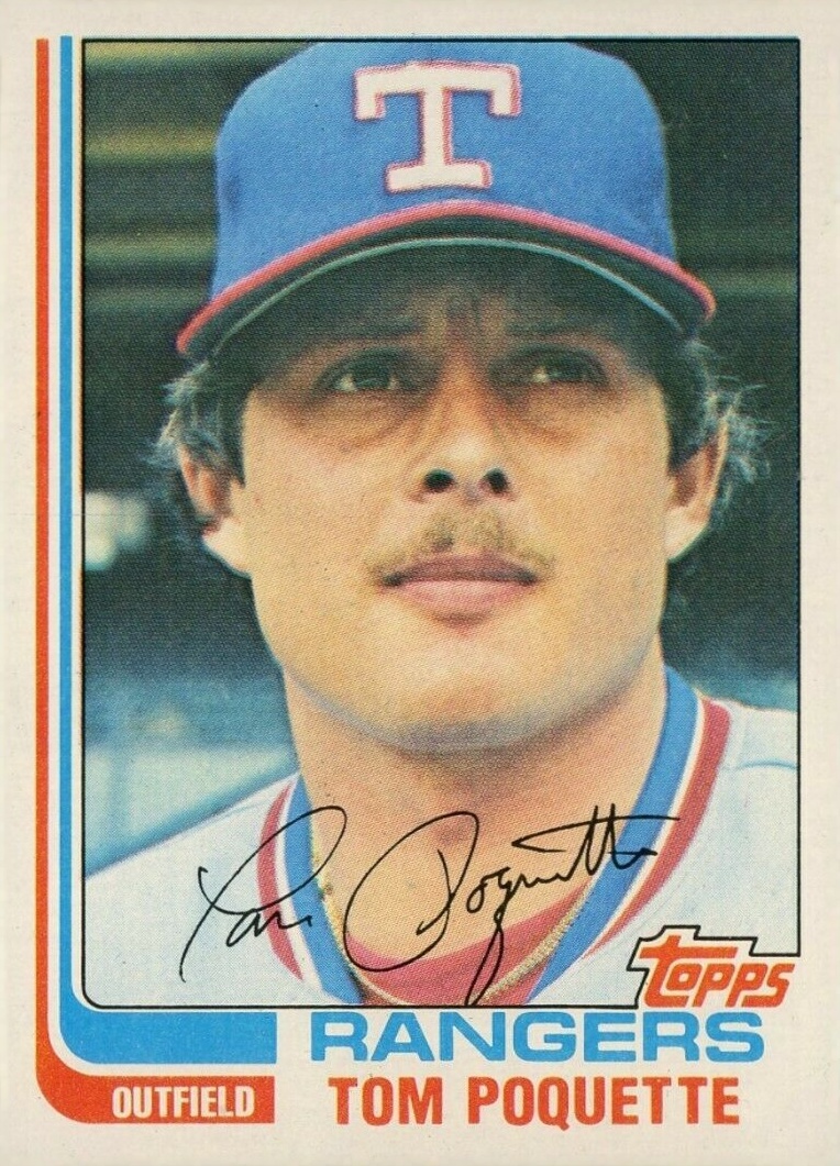 1982 Topps Tom Poquette #657 Baseball Card