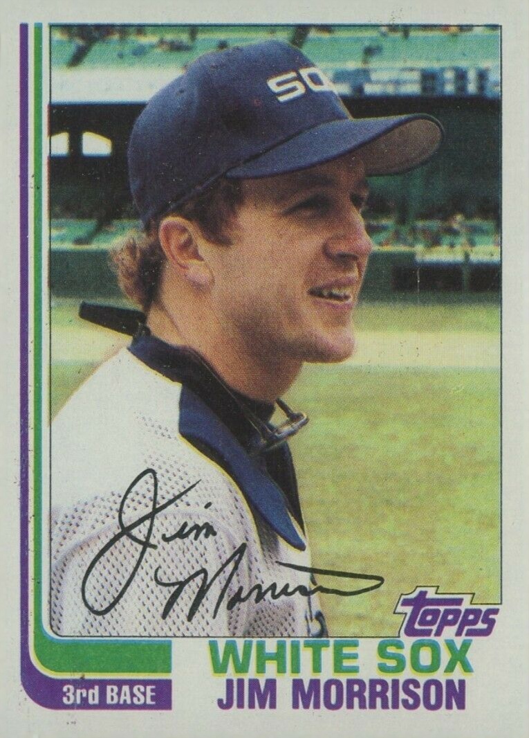 1982 Topps Jim Morrison #654 Baseball Card