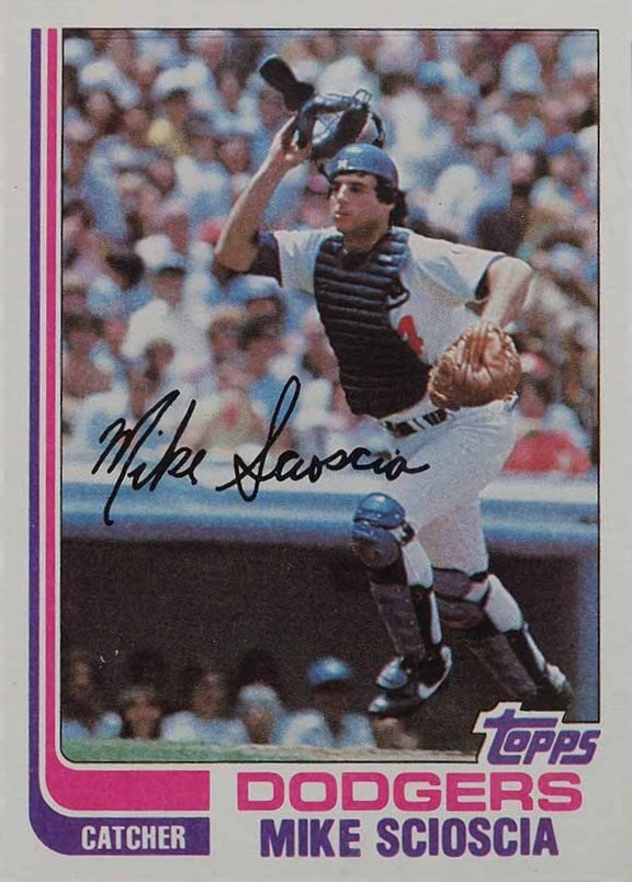 1982 Topps Mike Scioscia #642 Baseball Card