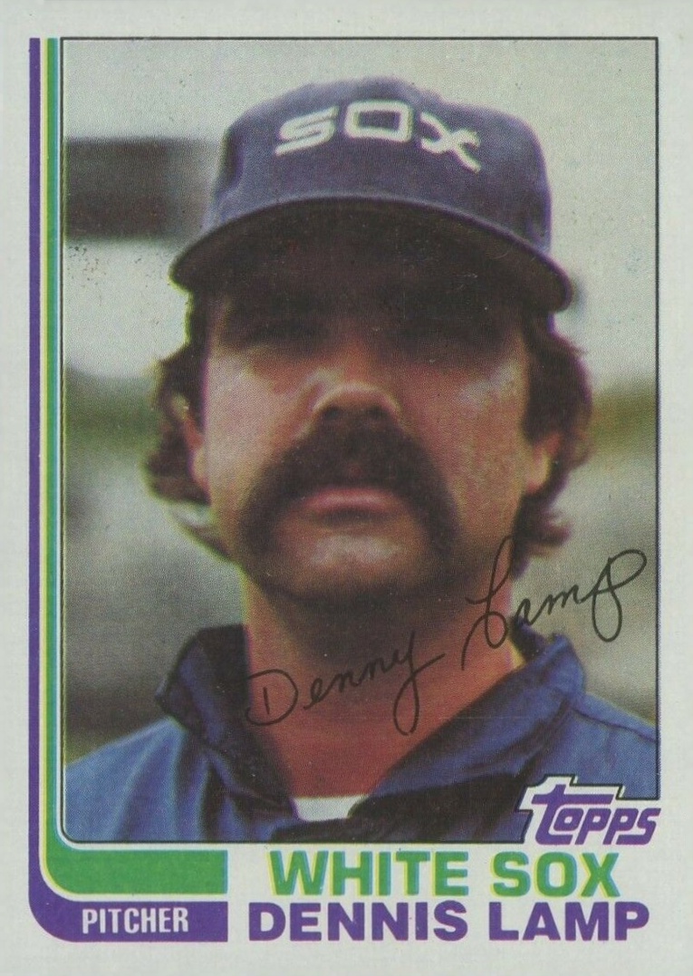 1982 Topps Dennis Lamp #622 Baseball Card
