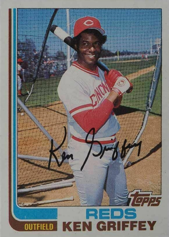 Ken Griffey Sr., 6 card LOT, Reds, Yankees & Braves, all NrMt or better