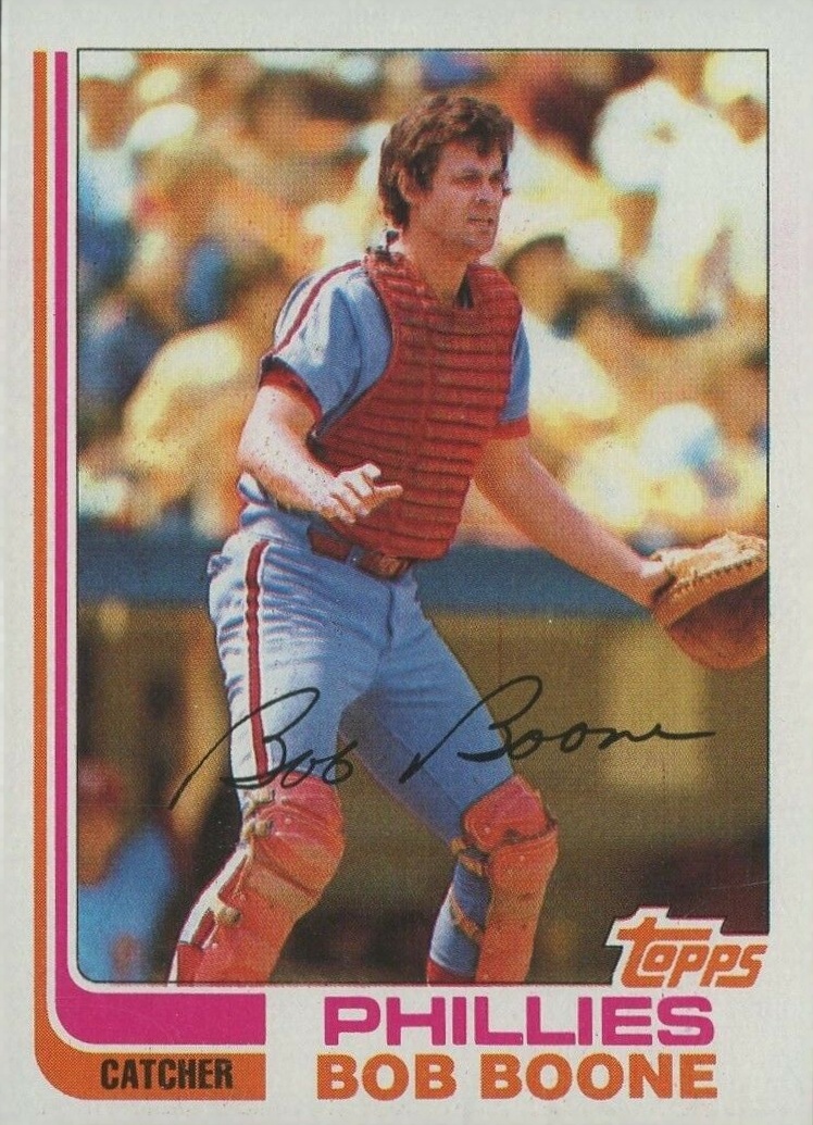 1982 Topps Bob Boone #615 Baseball Card