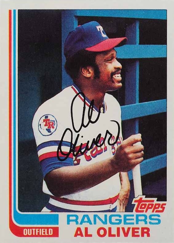 1982 Topps Al Oliver #590 Baseball Card