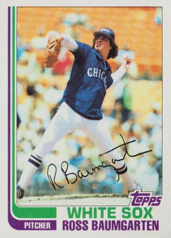 1982 Topps Ross Baumgarten #563 Baseball Card