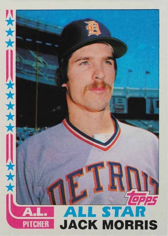 1982 Topps Jack Morris #556 Baseball Card