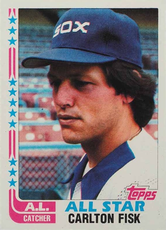 1982 Topps Carlton Fisk #554 Baseball Card