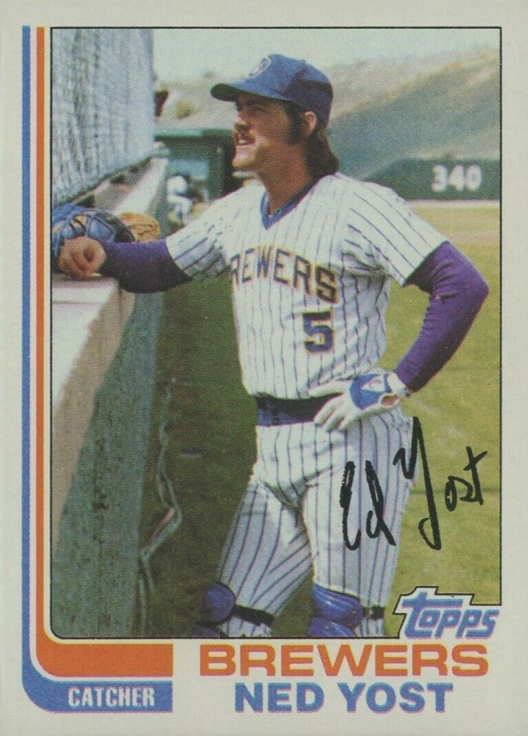1982 Topps Ned Yost #542 Baseball Card