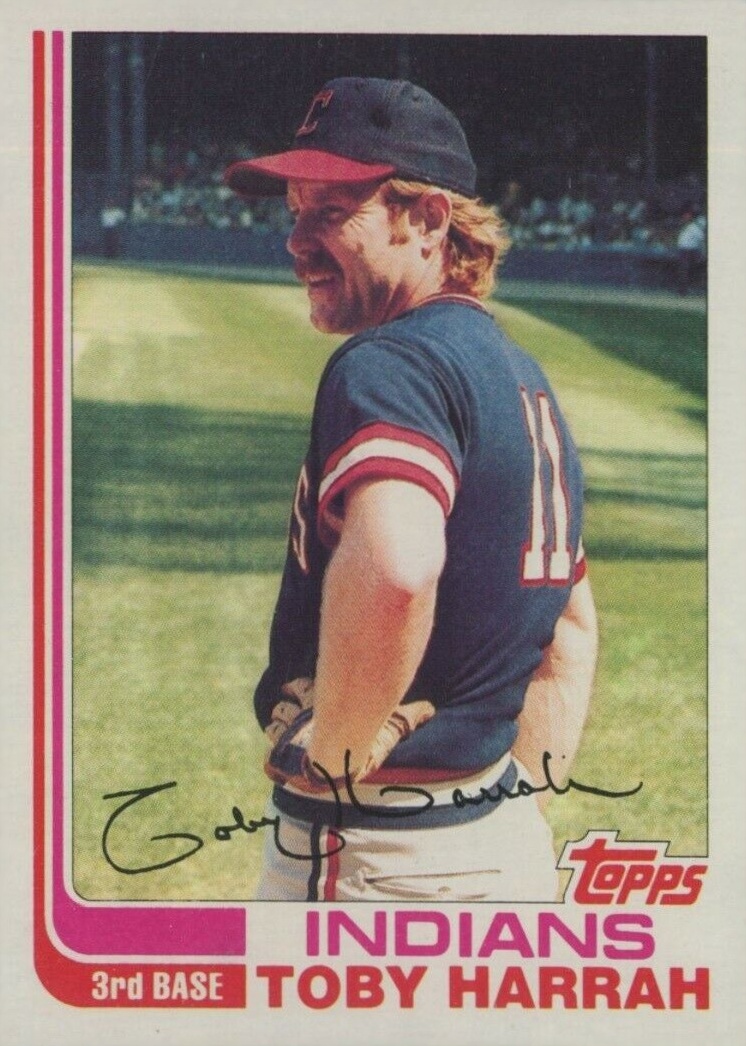 1982 Topps Toby Harrah #532 Baseball Card