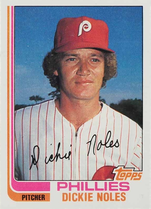 1982 Topps Dickie Noles #530 Baseball Card
