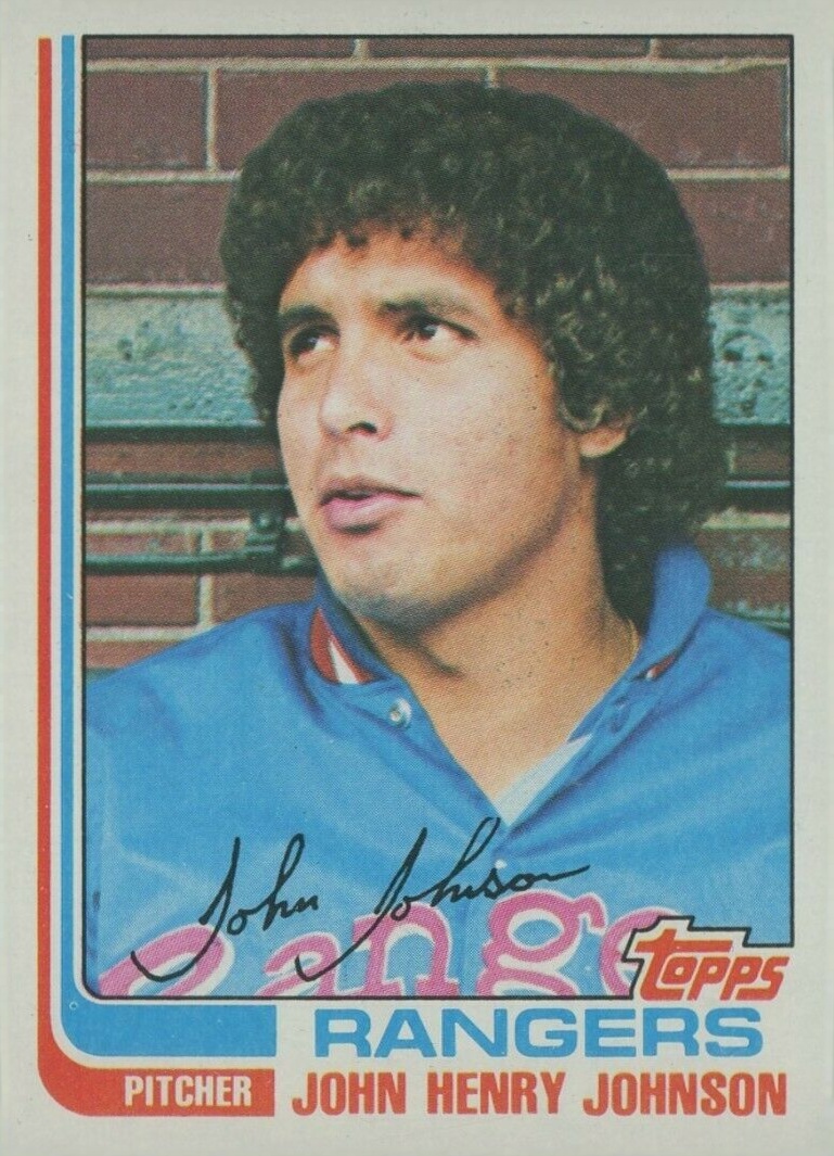 1982 Topps John Henry Johnson #527 Baseball Card