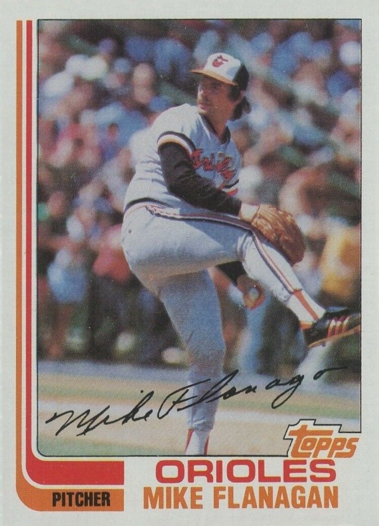 1982 Topps Mike Flanagan #520 Baseball Card