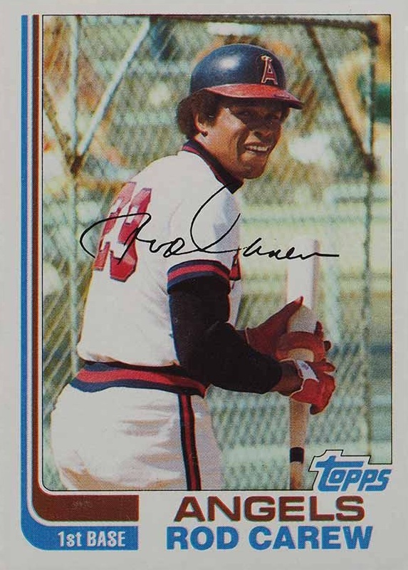 1982 Topps Rod Carew #500 Baseball Card