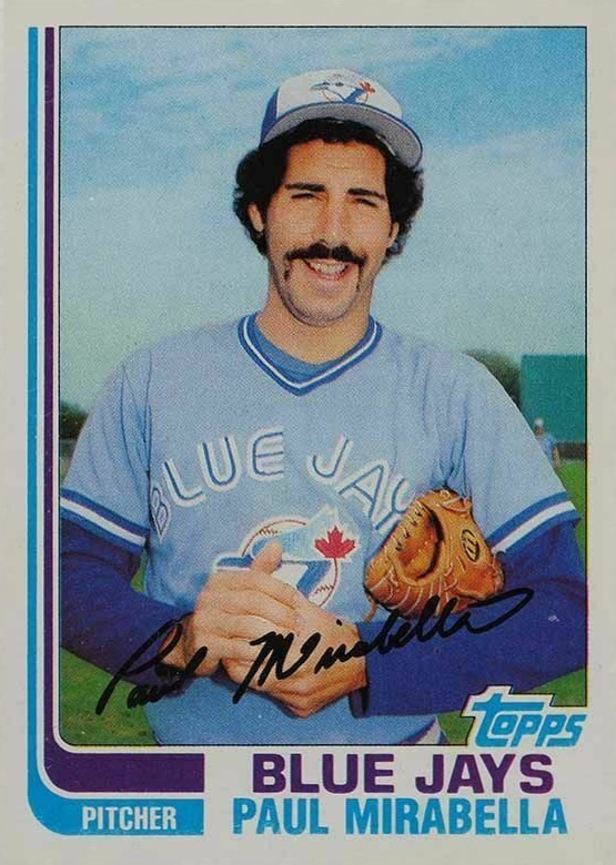 1982 Topps Paul Mirabella #499 Baseball Card