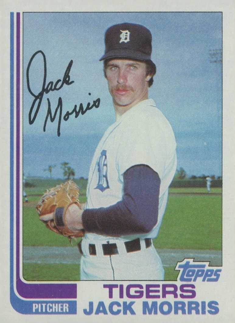 1982 Topps Jack Morris #450 Baseball Card