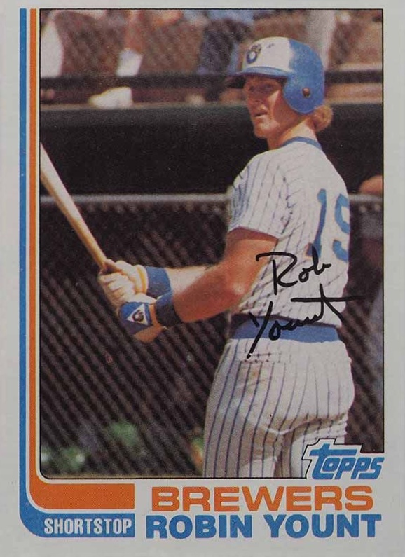 1982 Topps Robin Yount #435 Baseball Card