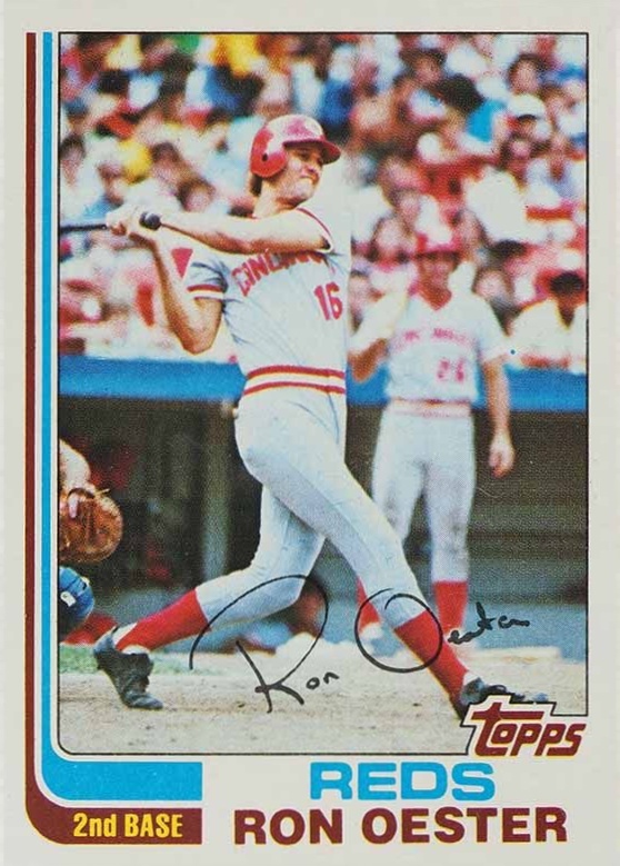 1982 Topps Ron Oester #427 Baseball Card