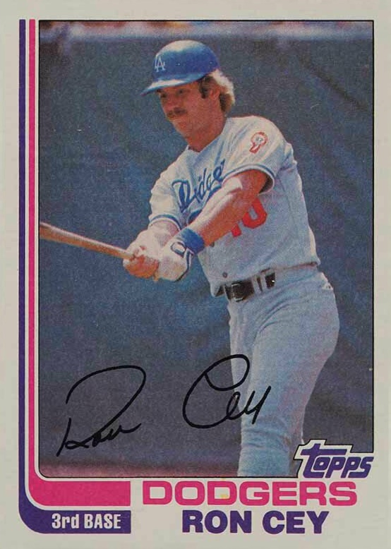 1982 Topps Ron Cey #410 Baseball Card