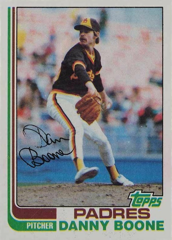 1982 Topps Danny Boone #407 Baseball Card