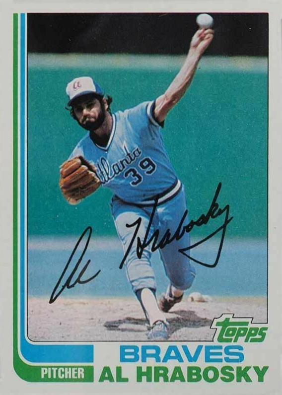 1982 Topps Al Hrabosky #393 Baseball Card